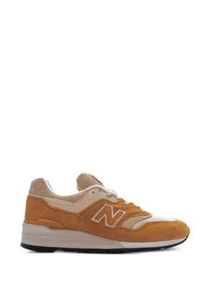 New Balance side logo sneakers - Brown