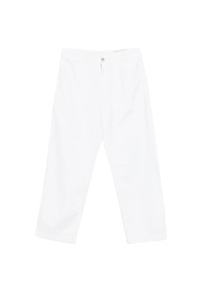 original vintage style belt loops trousers - White
