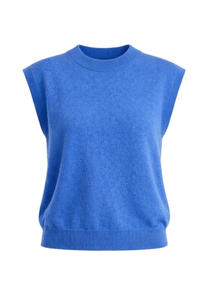 BRODIE CASHMERE Tina sleeveless tank sweater - Blue