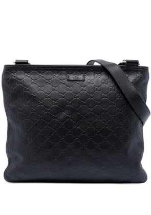 Gucci Pre-Owned 2016-2025 Guccissima crossbody bag - Black