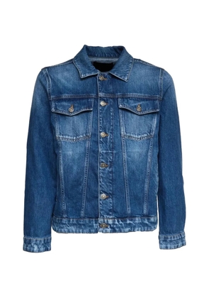 DONDUP button flap-pockets denim jacket - Blue