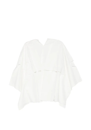 Niccolo Paqualetti Panello V-neck top - White