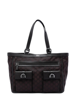 Gucci Pre-Owned 2016-2025 GG Nylon Abbey D Ring Pocket tote bag - Brown