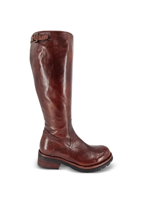 Madison.Maison leather knee-high boots - Brown