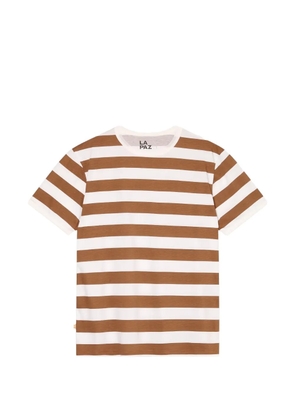 LA PAZ striped T-shirt - Brown