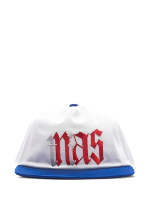 SAINT MXXXXXX embroidered cap - White