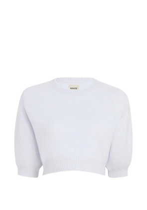 KHAITE short sleeve top - Blue