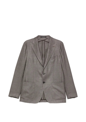 Tagliatore notched-lapel two-button jacket - Brown