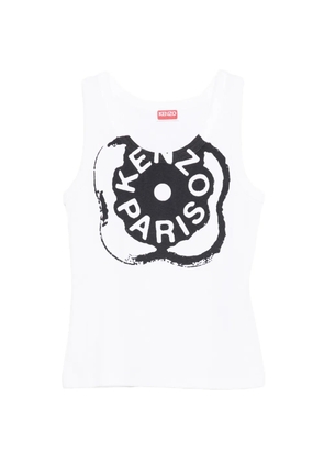 Kenzo graphic vest top - White