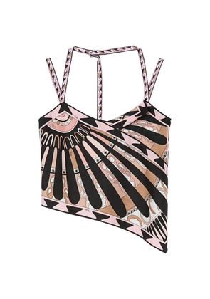 PUCCI Soleil-print top - Black