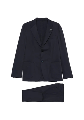 Lardini patch-pocket suit - Blue