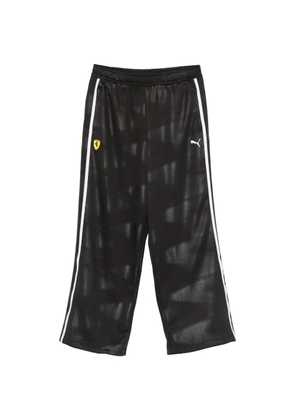 PUMA x Scuderia Ferrari T7 logo detail track pants - Black