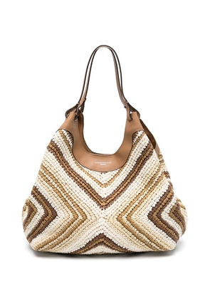 GIANNI CHIARINI Dua tote bag - White