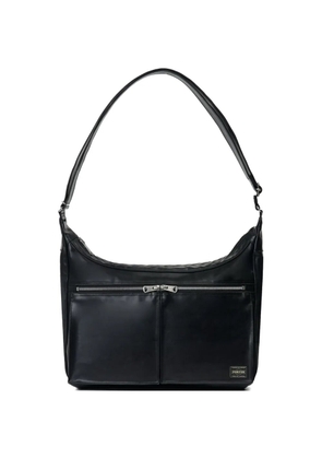 Porter-Yoshida & Co. zip shoulder bag - Black