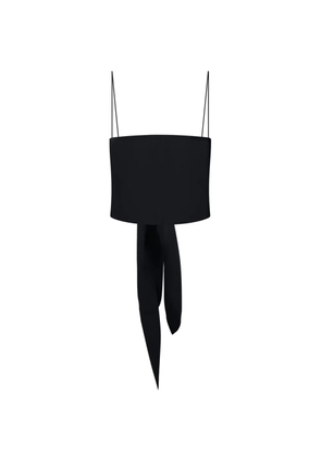 Forte Forte tie-detail sleeveless top - Black