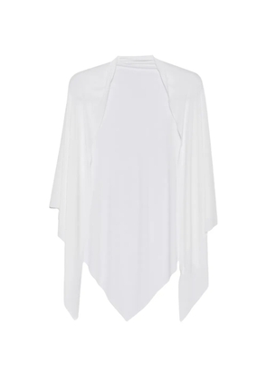 Norma Kamali triangle scarf - White
