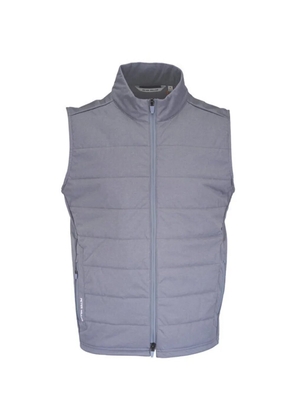 Peter Millar Fuse Hybrid quilted zip vest - Grey