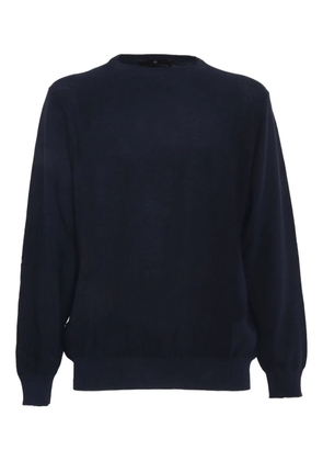 Filippo De Laurentiis crew-neck cotton sweater - Blue