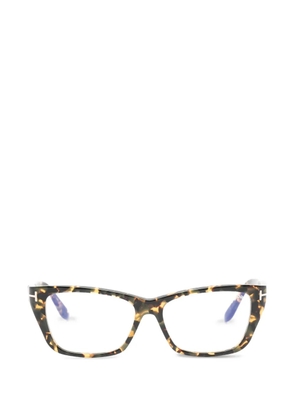 TOM FORD Eyewear rectangle-frame glasses - Brown