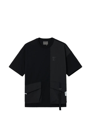 Musium Div. colourblock pocket T-shirt - Black