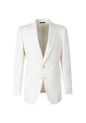TOM FORD single-breasted blazer - White
