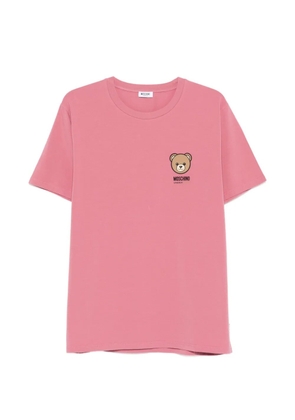 Moschino Teddy-logo T-shirt - Pink