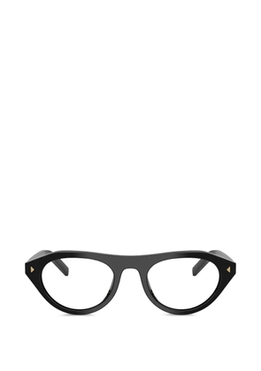 Prada Eyewear round-frames glasses - Black
