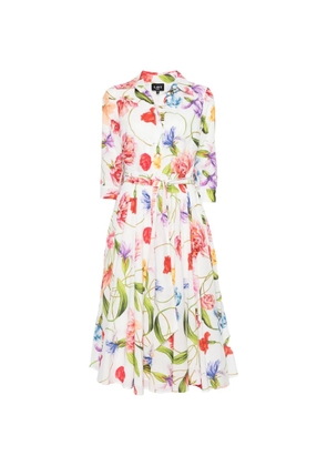 LAVI COUTURE Spritz midi dress - White