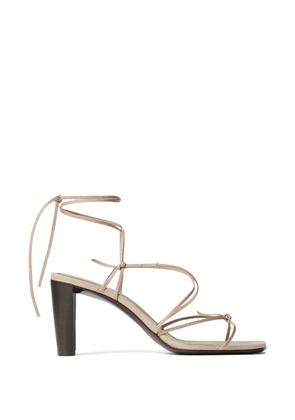 LEMAIRE ankle-tie high sandals - Neutrals