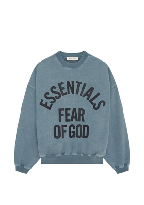 FEAR OF GOD ESSENTIALS Campus 90s logo sweatshirt - Blue