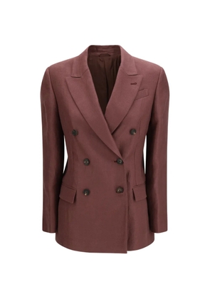 Brunello Cucinelli double-breasted blazer - Red