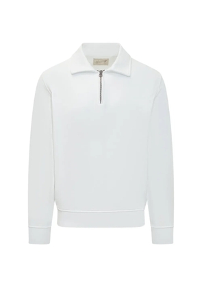 BL'KER halfzip rutgers sweatshirt - White