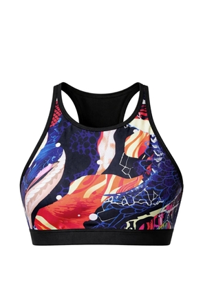 Reebok Yoga Graffiti sports bra - Black