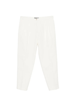 Briglia 1949 Portobello-D pleated trousers - White