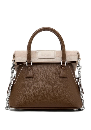 Maison Margiela micro 5AC tote bag - Brown