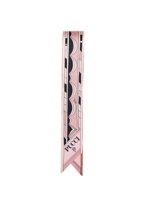 PUCCI geometric-pattern scarves - Pink
