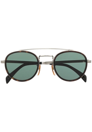 Eyewear by David Beckham round frame sunglasses - Black