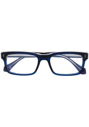 Cartier Eyewear C Dècor rectangle-frame glasses - Blue