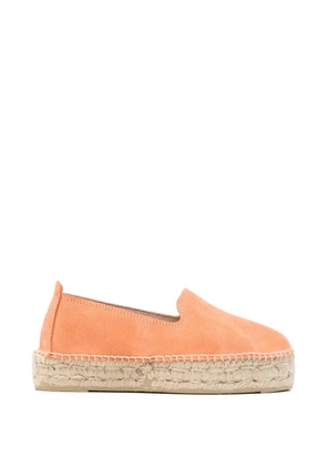 Manebi sunset orange espadrilles