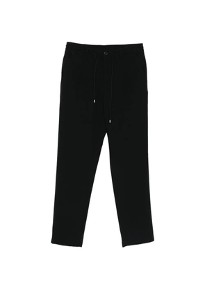 Karl Lagerfeld drawstring-fastening trousers - Black