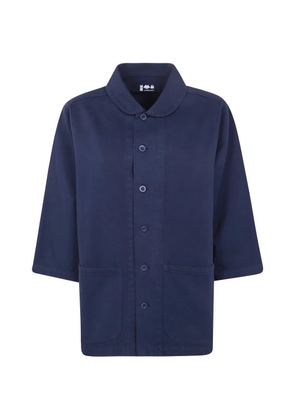 Labo Art buttoned collared jacket - Blue