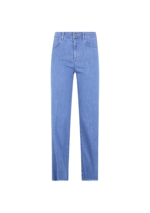 anne claire pocket jeans - Blue