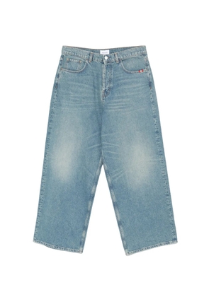 AMISH Huge cropped jeans - Blue