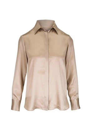 Kiton silk shirt - Neutrals