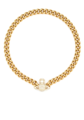 Vivienne Westwood magnetic-orb necklace - Gold