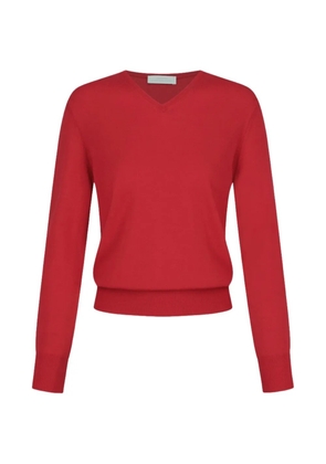 Amomento V-neck knitwear - Red