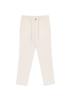 Karl Lagerfeld drawstring-waist trousers - Neutrals