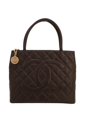 CHANEL Pre-Owned Medallion tote bag - Brown