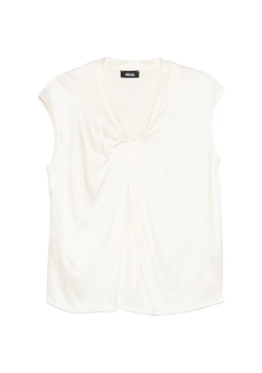 DIXIE twisted blouse - Neutrals