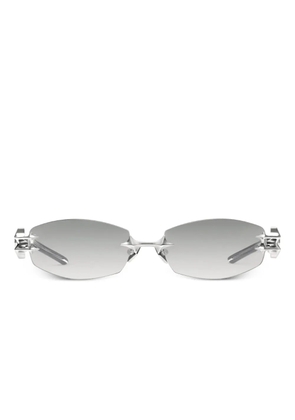 Gentle Monster Manifesto 02 star-embellished glasses - Silver